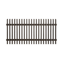 Staket Fjordby Svart 160 x 80 cm